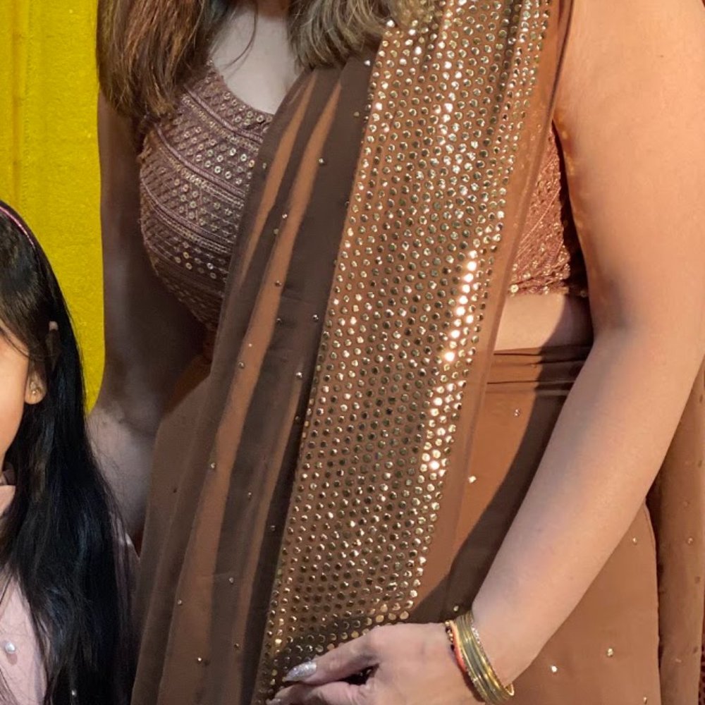 Stitched Saree with blouse